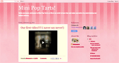 Desktop Screenshot of minipoptarts.blogspot.com