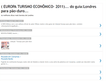 Tablet Screenshot of londresparapaoduro.blogspot.com