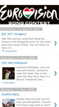 Mobile Screenshot of esc2009hungary.blogspot.com