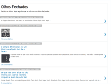 Tablet Screenshot of blogolhosfechados.blogspot.com