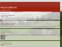 Tablet Screenshot of nicolickblog.blogspot.com