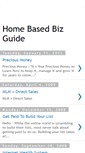 Mobile Screenshot of homebasedbizguide.blogspot.com