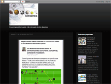 Tablet Screenshot of ecossportnet.blogspot.com