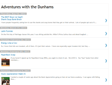 Tablet Screenshot of dunhamslive.blogspot.com