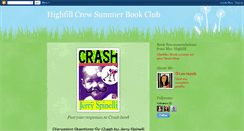 Desktop Screenshot of highfillcrewsummerbookclub.blogspot.com