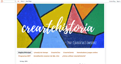 Desktop Screenshot of creartehistoria.blogspot.com