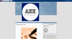 Desktop Screenshot of aee-csula.blogspot.com