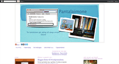 Desktop Screenshot of pantalaimoneandbooks.blogspot.com