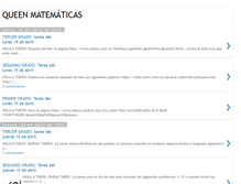 Tablet Screenshot of profesor-queenmatematicas.blogspot.com