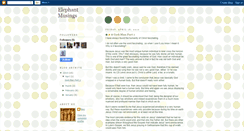 Desktop Screenshot of elephantmusings-ben.blogspot.com