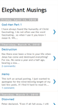 Mobile Screenshot of elephantmusings-ben.blogspot.com