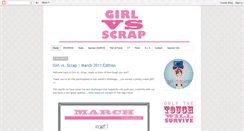Desktop Screenshot of girlvsscrap.blogspot.com