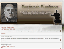 Tablet Screenshot of benjaminhfreedman.blogspot.com