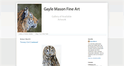 Desktop Screenshot of gaylemason.blogspot.com