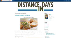 Desktop Screenshot of distanceindays.blogspot.com