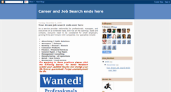 Desktop Screenshot of connecttojobs.blogspot.com