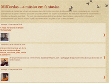 Tablet Screenshot of milcordas.blogspot.com