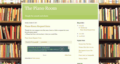 Desktop Screenshot of piano-room.blogspot.com