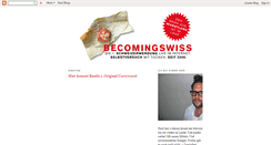 Desktop Screenshot of becomingswiss.blogspot.com