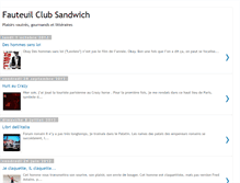 Tablet Screenshot of fauteuilclubsandwich.blogspot.com