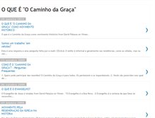Tablet Screenshot of caminhofaq.blogspot.com