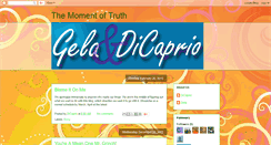 Desktop Screenshot of gela-and-dicaprio.blogspot.com