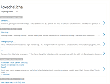 Tablet Screenshot of lovechalicha.blogspot.com