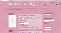 Desktop Screenshot of gendershift.blogspot.com