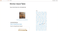 Desktop Screenshot of kitchenislandtable.blogspot.com