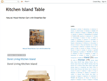 Tablet Screenshot of kitchenislandtable.blogspot.com