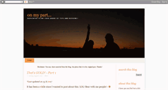 Desktop Screenshot of onmypartchildpage1.blogspot.com
