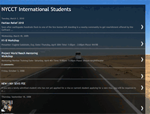 Tablet Screenshot of nycctinternationalstudents.blogspot.com