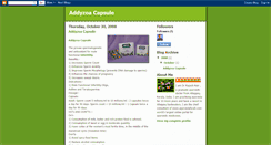 Desktop Screenshot of addyzoa-capsule.blogspot.com