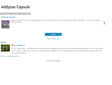 Tablet Screenshot of addyzoa-capsule.blogspot.com