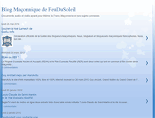 Tablet Screenshot of feudusoleil.blogspot.com