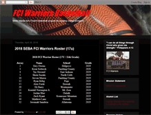 Tablet Screenshot of fciwarriors.blogspot.com