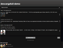 Tablet Screenshot of descargafull-demo.blogspot.com