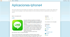 Desktop Screenshot of aplicaciones-iphone4.blogspot.com