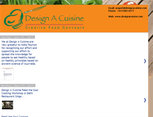 Tablet Screenshot of designacuisine.blogspot.com