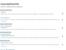 Tablet Screenshot of chemviz.blogspot.com