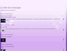 Tablet Screenshot of lafetedelamusique.blogspot.com