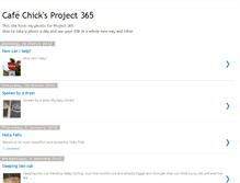 Tablet Screenshot of cafechick365.blogspot.com