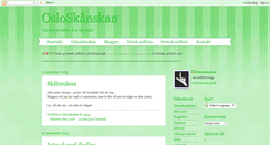 Desktop Screenshot of osloskanskan.blogspot.com