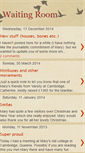 Mobile Screenshot of newsfromthewaitingroom.blogspot.com