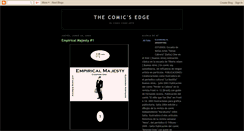 Desktop Screenshot of comicsedge.blogspot.com