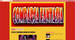 Desktop Screenshot of comparsafantasia.blogspot.com