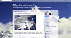 Desktop Screenshot of bibleguidefornewage.blogspot.com