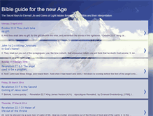 Tablet Screenshot of bibleguidefornewage.blogspot.com