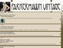 Tablet Screenshot of parkerhawn.blogspot.com