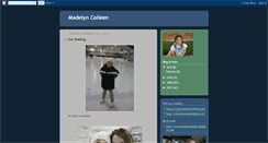 Desktop Screenshot of madelynschubert.blogspot.com